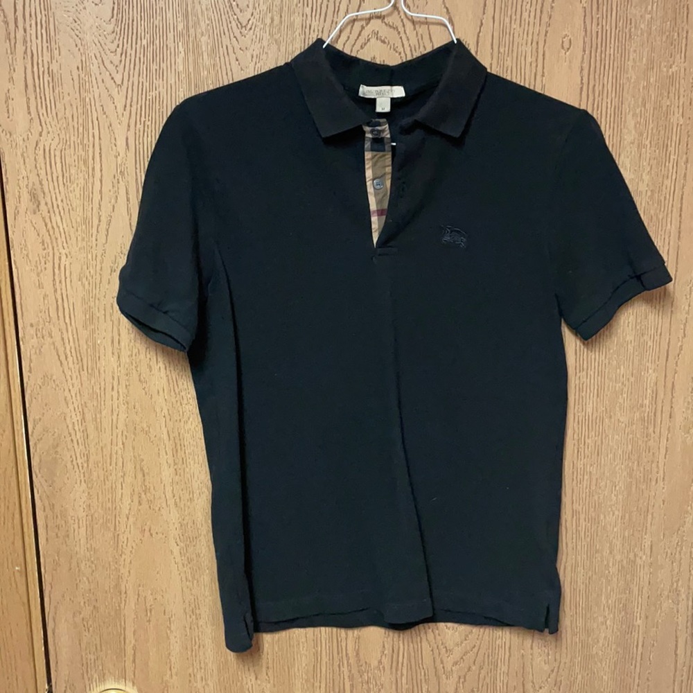 Men’s Burberry Brit black polo